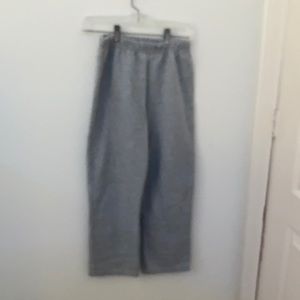 Gray sweatpants